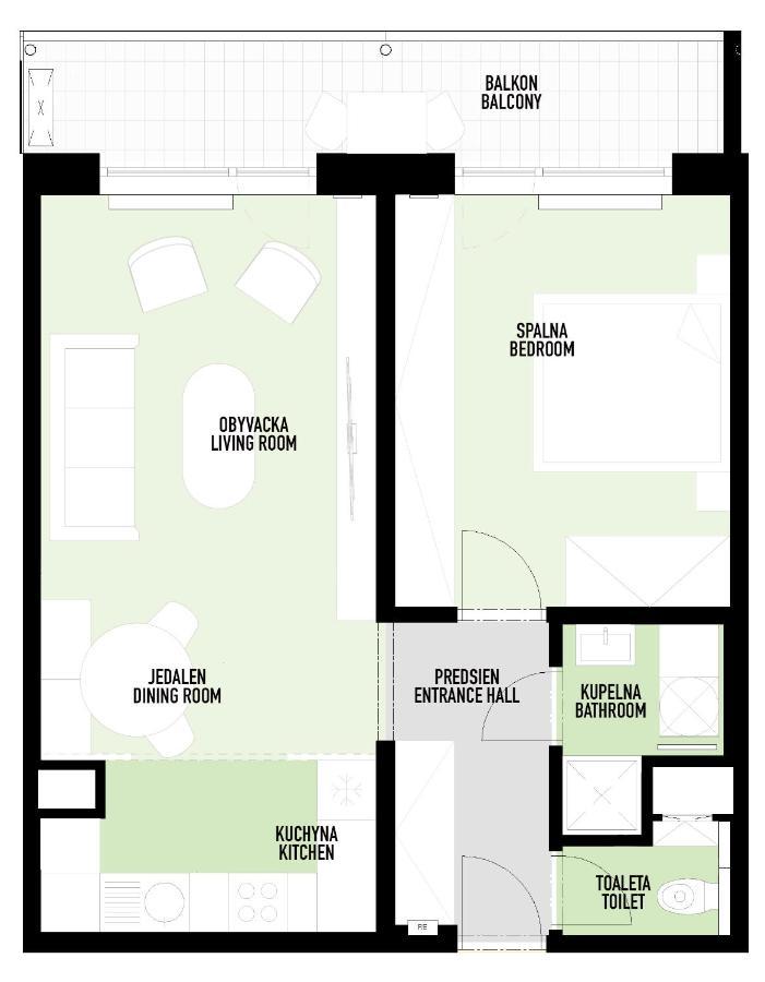 Central Point By Zoom Apartments Μπρατισλάβα Εξωτερικό φωτογραφία